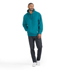 Alternative view of RTIC Ultra-Tough RTIC Ultra-Tough Water-Repellent Pullover Hoodie - Relaxed Fit - Deep Harbor