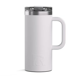Alternative view of RTIC Ultra-Tough RTIC Ultra-Tough Road Trip Travel Mug - White