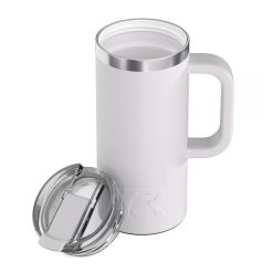 Alternative view of RTIC Ultra-Tough RTIC Ultra-Tough Road Trip Travel Mug - Cool Grey