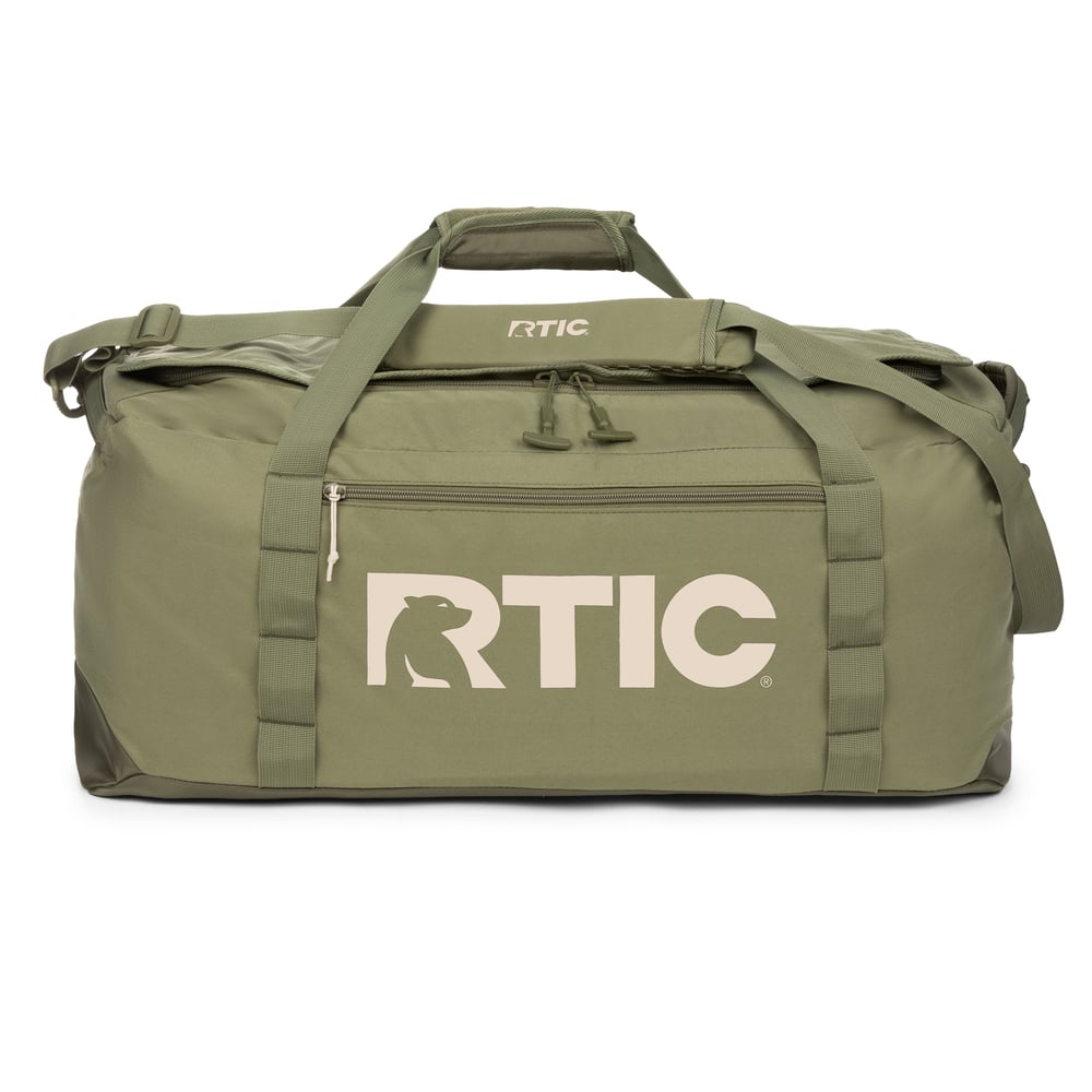 RTIC Ultra-Tough RTIC Ultra-Tough Road Trip Duffle Bag-Olive & Beach