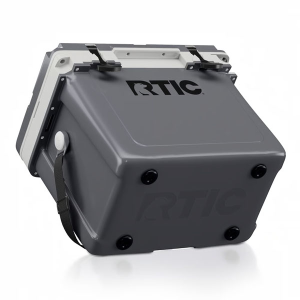 RTIC Ultra-Tough RTIC Ultra-Tough 22 QT Ultra-Light Cooler - Dark Grey & Cool Grey - Image 8