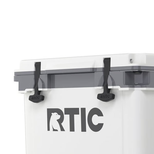 RTIC Ultra-Tough RTIC Ultra-Tough 42 QT Ultra-Light Wheeled Cooler - White & Grey - Image 12