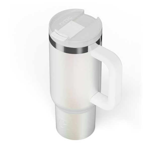 RTIC Ultra-Tough RTIC Ultra-Tough Road Trip Tumbler - White Glitter - Image 6
