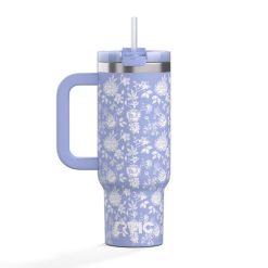 RTIC Ultra-Tough RTIC Ultra-Tough Road Trip Tumbler - Periwinkle Bouquet