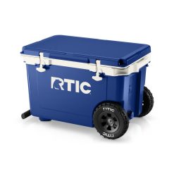 RTIC Ultra-Tough RTIC Ultra-Tough 52 QT Ultra-Light Wheeled Cooler - Cobalt & White