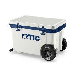 RTIC Ultra-Tough RTIC Ultra-Tough 52 QT Ultra-Light Wheeled Cooler - Cool Grey & Navy