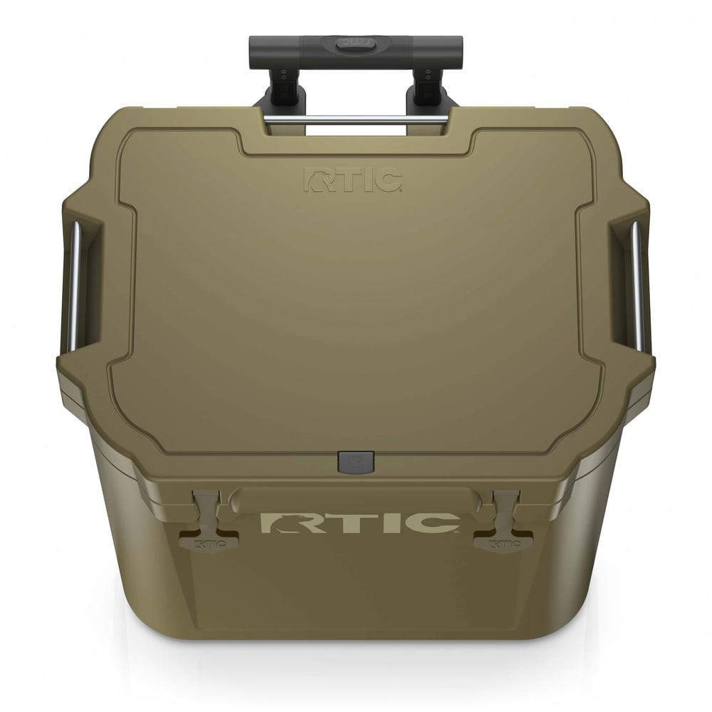 RTIC Ultra-Tough RTIC Ultra-Tough 45 QT Ultra-Tough Wheeled Cooler - Olive - Image 7