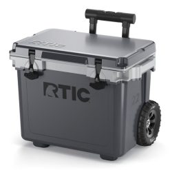 RTIC Ultra-Tough RTIC Ultra-Tough 22 QT Ultra-Light Wheeled Cooler - Dark Grey & Cool Grey