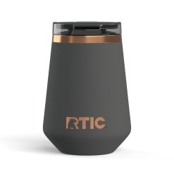 RTIC Ultra-Tough RTIC Ultra-Tough 12oz Happy Hour Wine Tumbler - Light Black