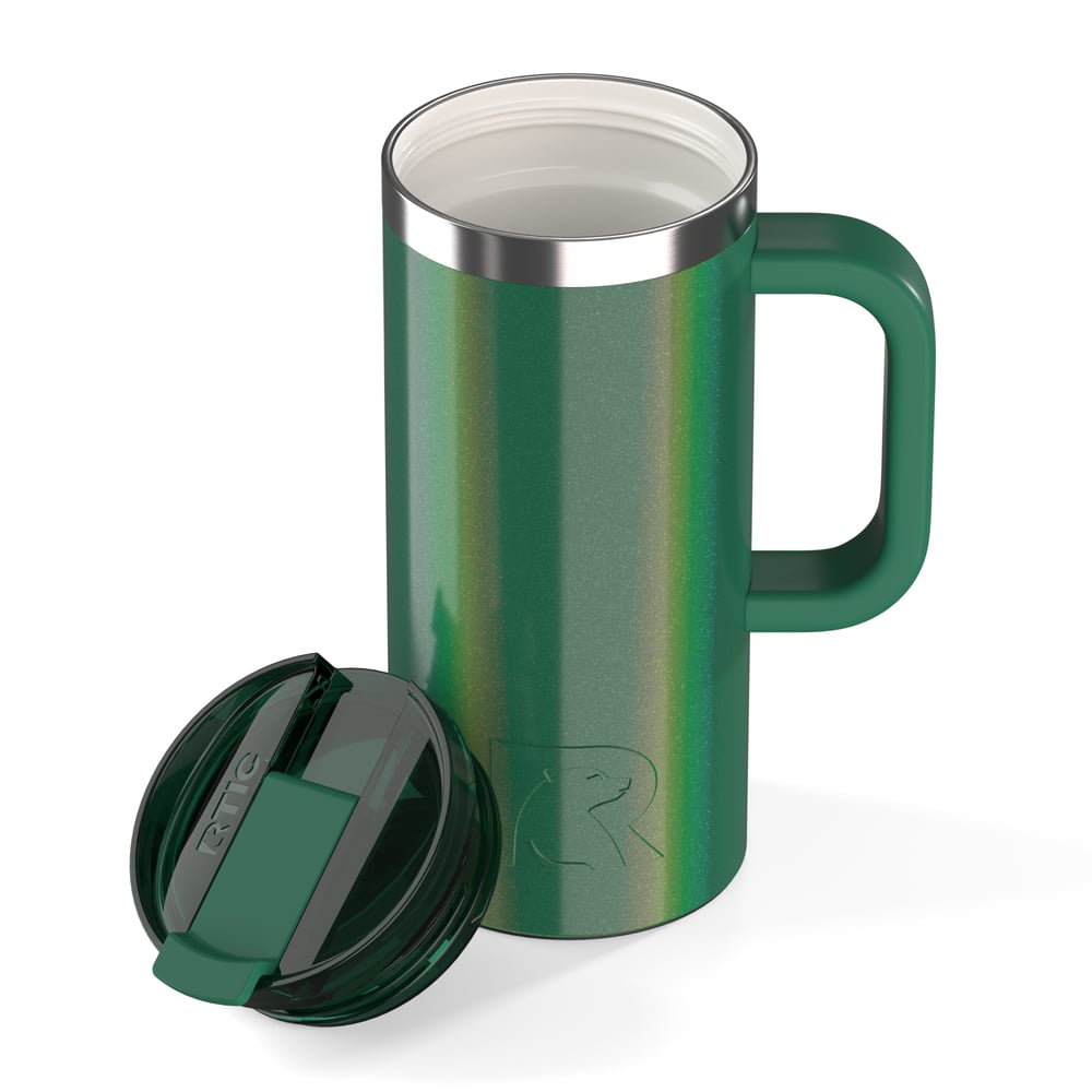 RTIC Ultra-Tough RTIC Ultra-Tough Road Trip Travel Mug - Pine Tree Glitter - Image 5