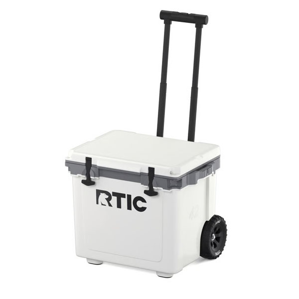 RTIC Ultra-Tough RTIC Ultra-Tough 42 QT Ultra-Light Wheeled Cooler - White & Grey - Image 13