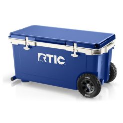 RTIC Ultra-Tough RTIC Ultra-Tough 72 QT Ultra-Light Wheeled Cooler - Cobalt & White