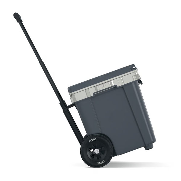 RTIC Ultra-Tough RTIC Ultra-Tough 42 QT Ultra-Light Wheeled Cooler - Dark Grey & Cool Grey - Image 8
