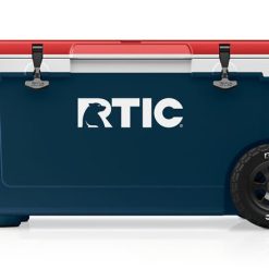Alternative view of RTIC Ultra-Tough RTIC Ultra-Tough 72 QT Ultra-Light Wheeled Cooler - Patriot