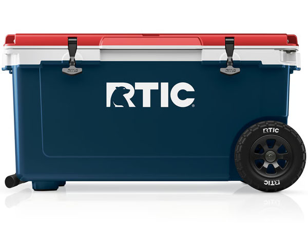 RTIC Ultra-Tough RTIC Ultra-Tough 72 QT Ultra-Light Wheeled Cooler - Patriot - Image 2