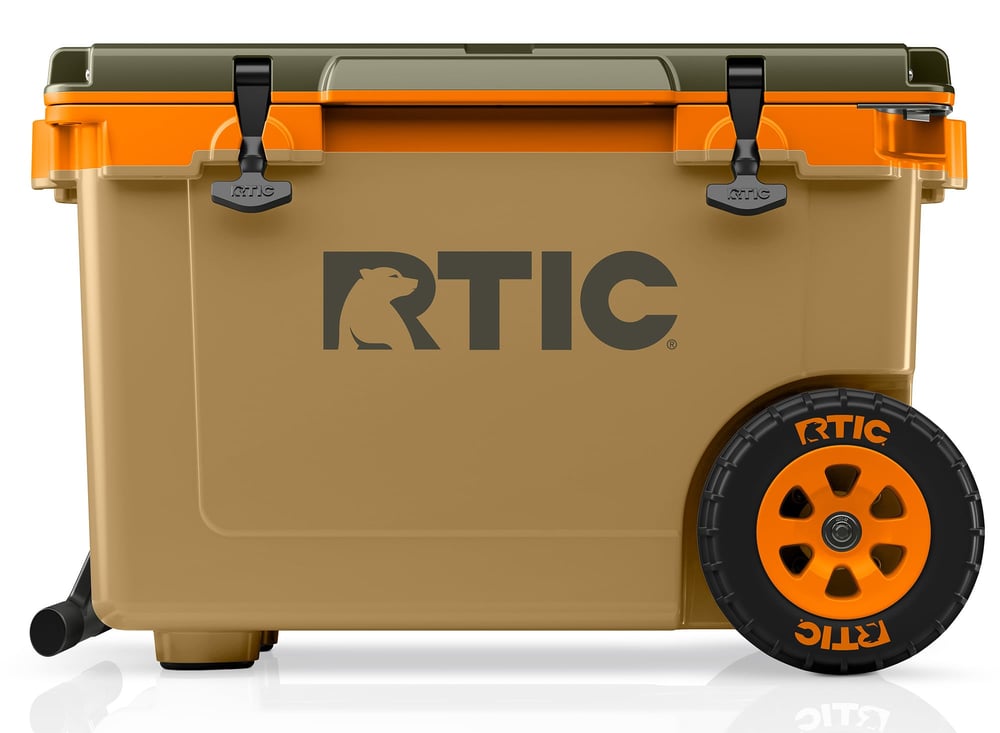 RTIC Ultra-Tough RTIC Ultra-Tough 52 QT Ultra-Light Wheeled Cooler - Trailblazer - Image 2