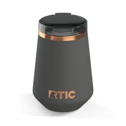 Alternative view of RTIC Ultra-Tough RTIC Ultra-Tough 12oz Happy Hour Wine Tumbler - Light Black