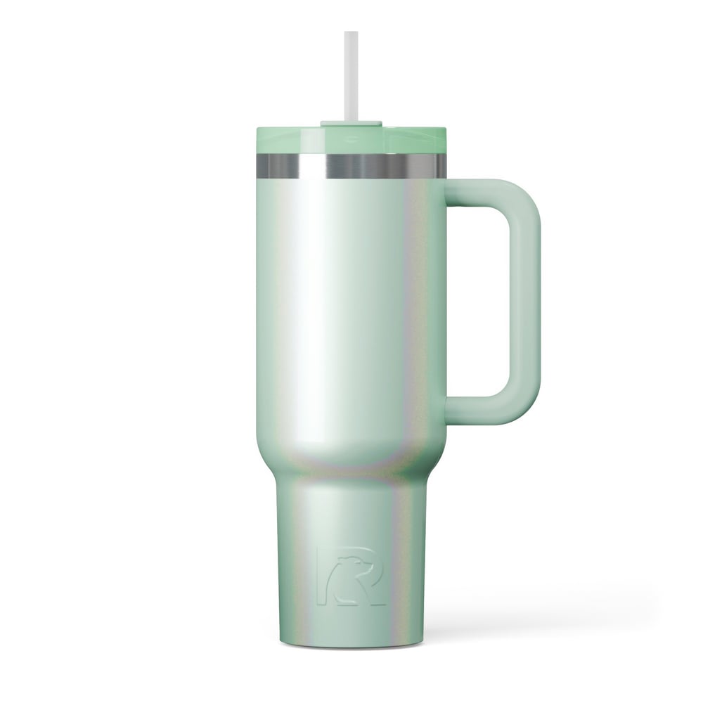 RTIC Ultra-Tough RTIC Ultra-Tough Road Trip Tumbler - Fresh Mint Glitter - Image 7