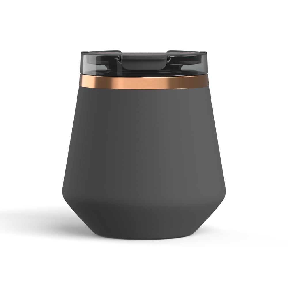 RTIC Ultra-Tough RTIC Ultra-Tough 8oz Happy Hour Pint Tumbler - Light Black - Image 6