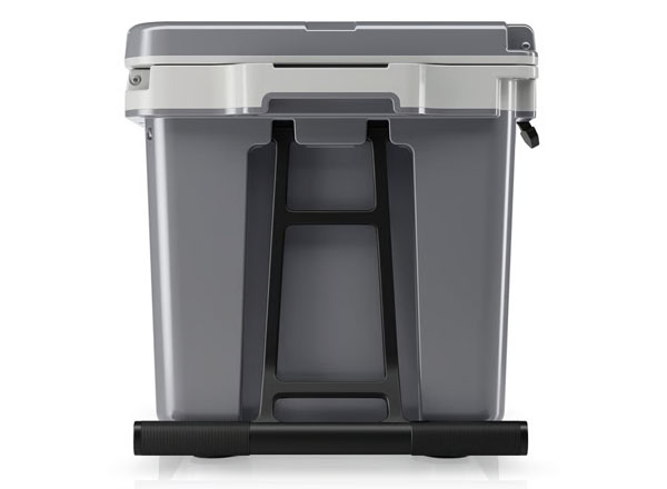 RTIC Ultra-Tough RTIC Ultra-Tough 52 QT Ultra-Light Wheeled Cooler - Dark Grey & Cool Grey - Image 3
