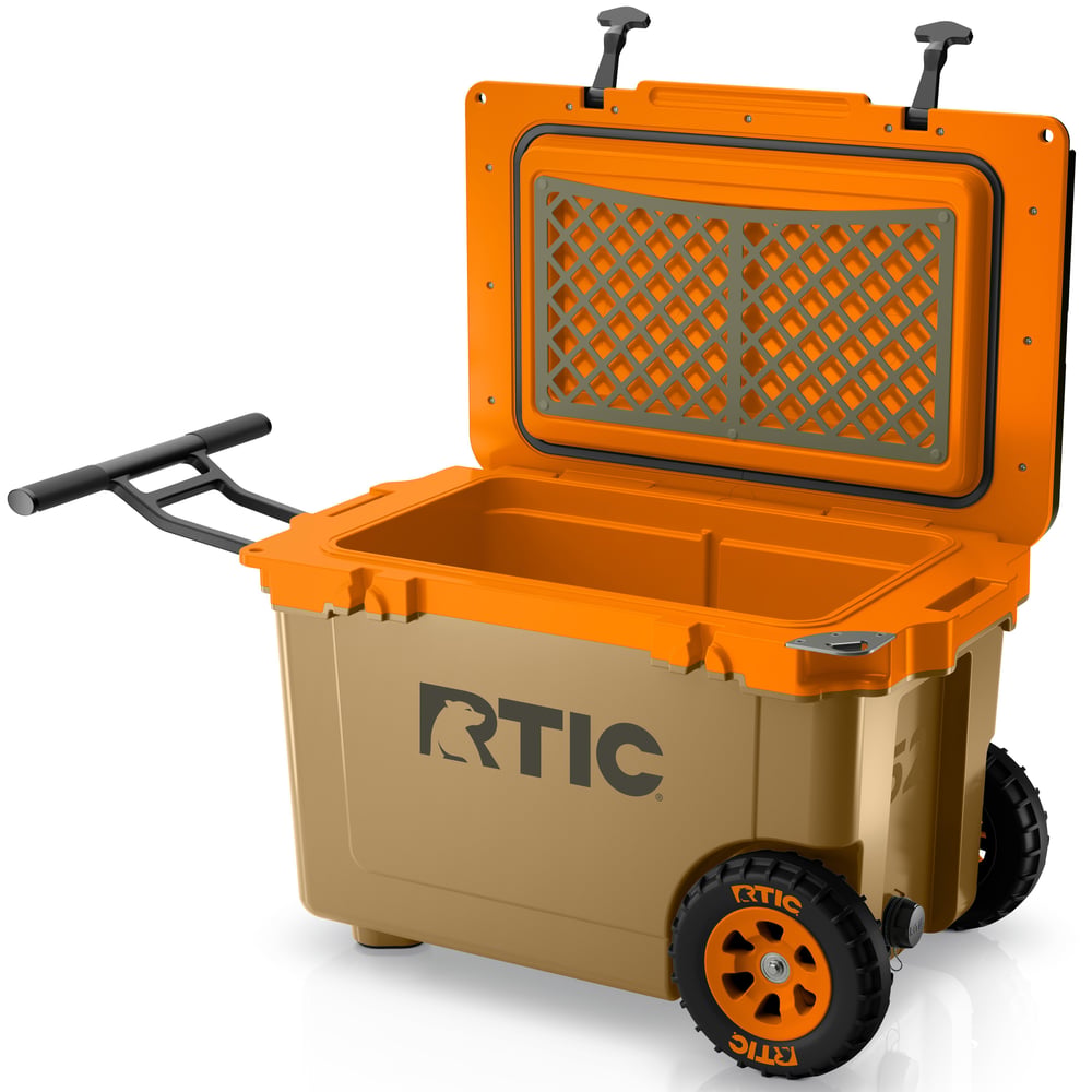 RTIC Ultra-Tough RTIC Ultra-Tough 52 QT Ultra-Light Wheeled Cooler - Trailblazer - Image 4