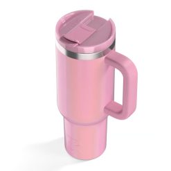 Alternative view of RTIC Ultra-Tough RTIC Ultra-Tough Road Trip Tumbler - Dusty Rose Glitter
