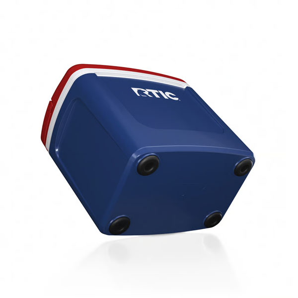 RTIC Ultra-Tough RTIC Ultra-Tough 8 QT Road Trip Personal Cooler - Patriot - Image 8