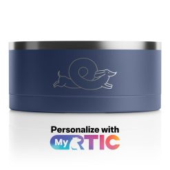RTIC Ultra-Tough RTIC Ultra-Tough 3-In-1 Dog Bowl - Navy & Graphite