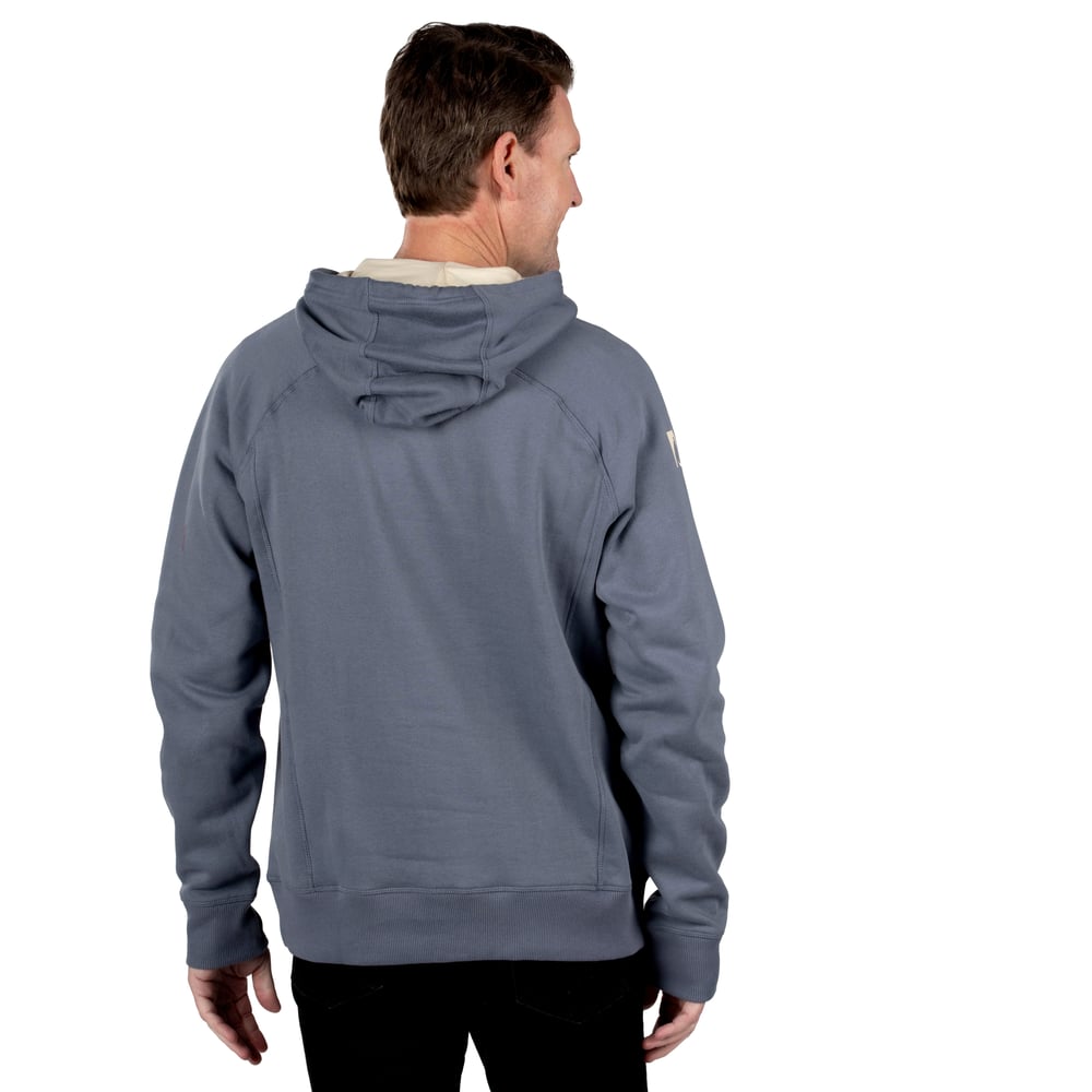 RTIC Ultra-Tough RTIC Ultra-Tough Water-Repellent Pullover Hoodie - Athletic Fit - Gray Stone - Image 8