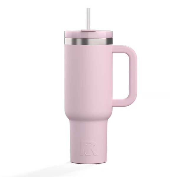 RTIC Ultra-Tough RTIC Ultra-Tough Road Trip Tumbler - Pale Pink - Image 7