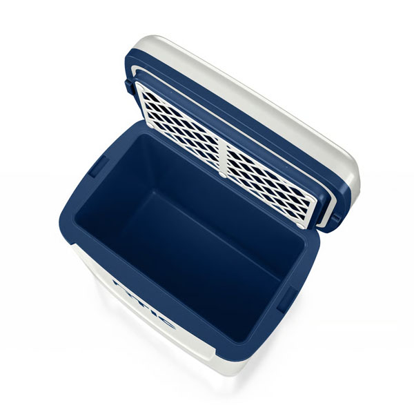 RTIC Ultra-Tough RTIC Ultra-Tough 8 QT Road Trip Personal Cooler - Cool Grey & Navy - Image 6