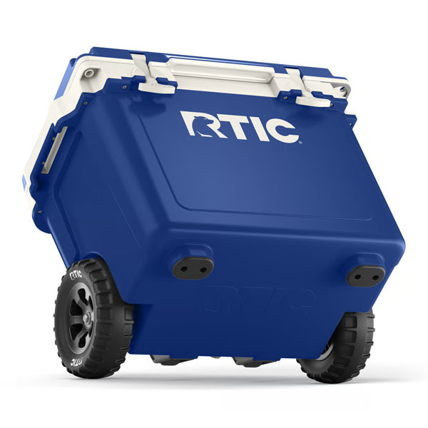 RTIC Ultra-Tough RTIC Ultra-Tough 22 QT Ultra-Light Wheeled Cooler - Cobalt & White - Image 6