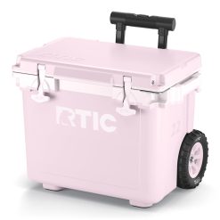 RTIC Ultra-Tough RTIC Ultra-Tough 22 QT Ultra-Light Wheeled Cooler - Pale Pink