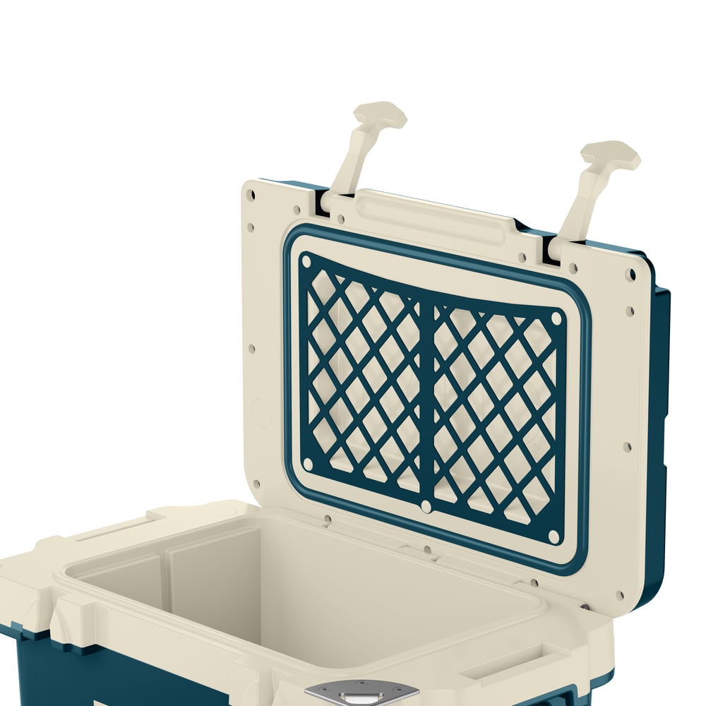 RTIC Ultra-Tough RTIC Ultra-Tough 22 QT Ultra-Light Wheeled Cooler - Marine/Canvas - Image 7