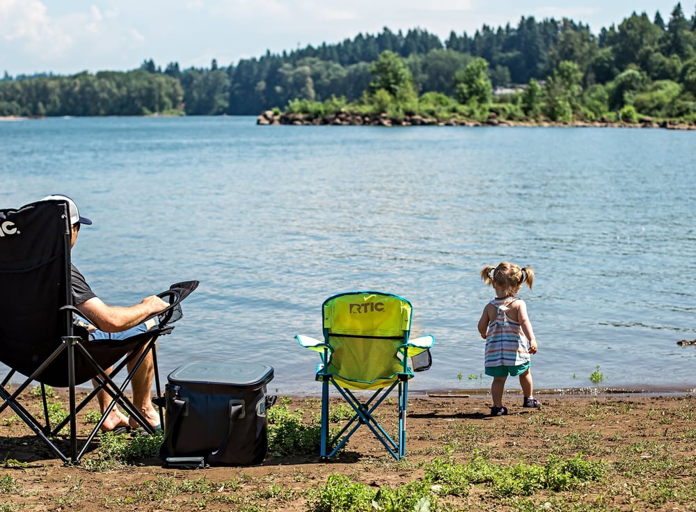 RTIC Ultra-Tough RTIC Ultra-Tough Little Cub Folding Chair-Firefly - Image 2