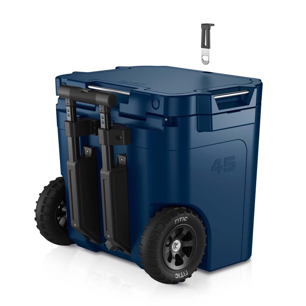 RTIC Ultra-Tough RTIC Ultra-Tough 45 QT Ultra-Tough Wheeled Cooler - Navy - Image 9