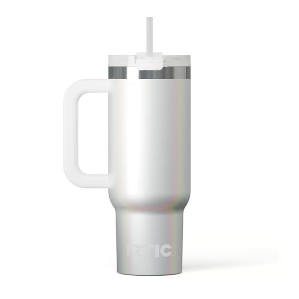 RTIC Ultra-Tough RTIC Ultra-Tough Road Trip Tumbler - White Glitter