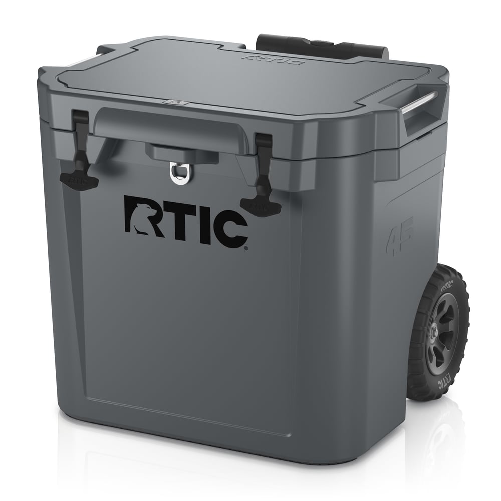 RTIC Ultra-Tough RTIC Ultra-Tough 45 QT Ultra-Tough Wheeled Cooler - Dark Grey