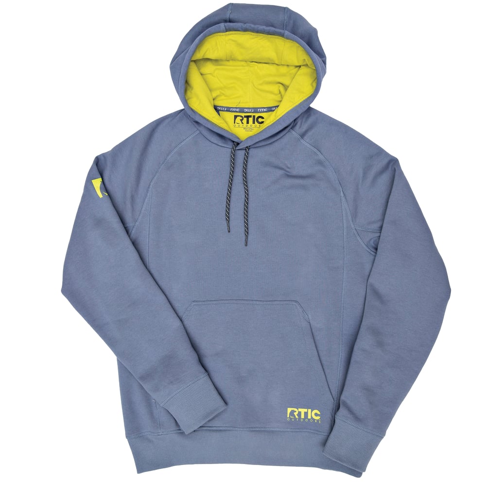 RTIC Ultra-Tough RTIC Ultra-Tough Water-Repellent Pullover Hoodie - Athletic Fit - Cobalt - Image 4