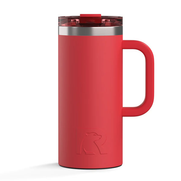 RTIC Ultra-Tough RTIC Ultra-Tough Road Trip Travel Mug - Flag Red - Image 3