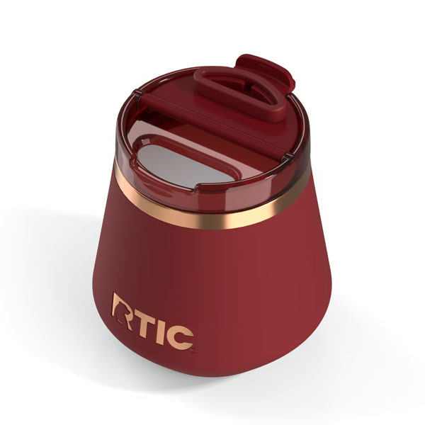 RTIC Ultra-Tough RTIC Ultra-Tough 8oz Happy Hour Pint Tumbler - Black Cherry - Image 5
