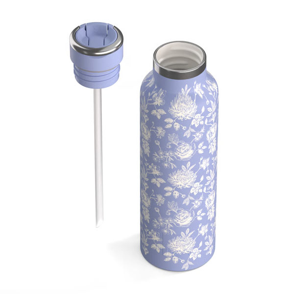 RTIC Ultra-Tough RTIC Ultra-Tough Journey Bottle - Periwinkle Bouquet - Image 6