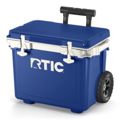 RTIC Ultra-Tough RTIC Ultra-Tough 22 QT Ultra-Light Wheeled Cooler - Cobalt & White