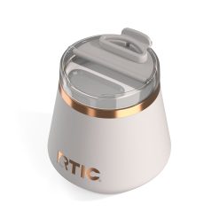 Alternative view of RTIC Ultra-Tough RTIC Ultra-Tough 8oz Happy Hour Pint Tumbler - Cool Grey