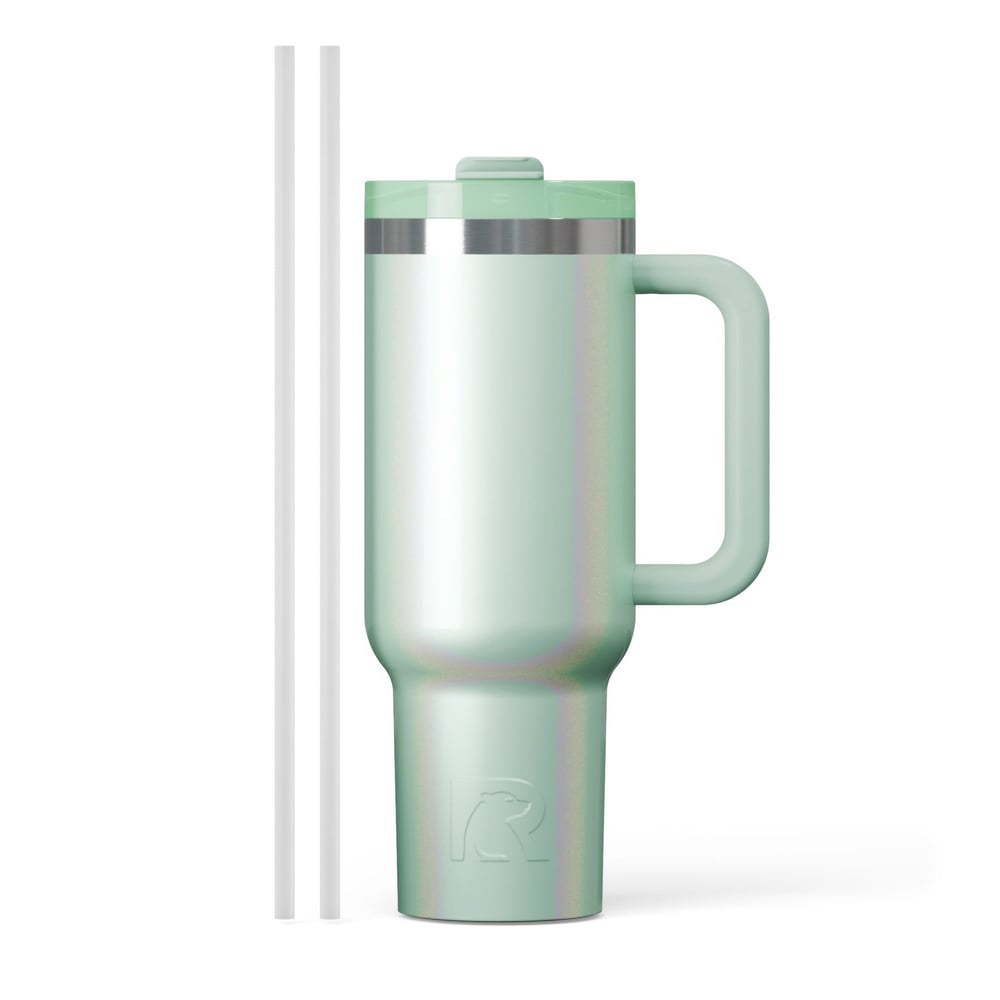 RTIC Ultra-Tough RTIC Ultra-Tough Road Trip Tumbler - Fresh Mint Glitter - Image 2