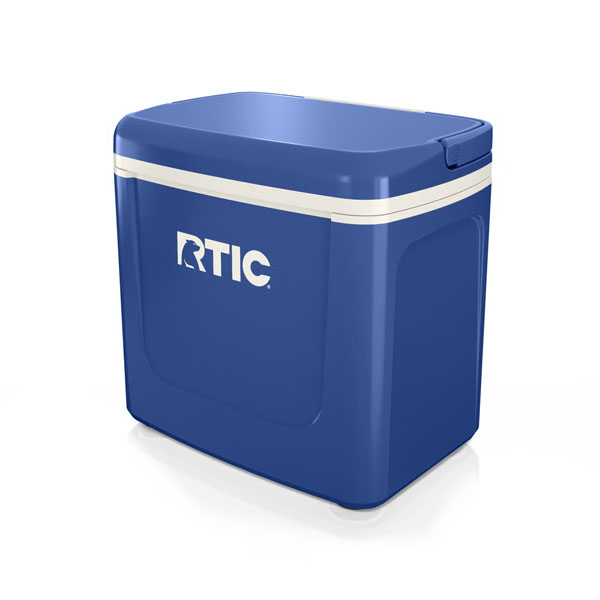 RTIC Ultra-Tough RTIC Ultra-Tough 8 QT Road Trip Personal Cooler - Cobalt & White - Image 4