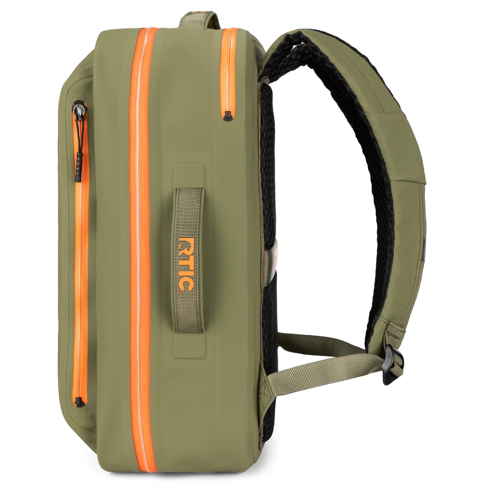 RTIC Ultra-Tough RTIC Ultra-Tough RAIN OR SHINE-Olive & Orange - Image 3