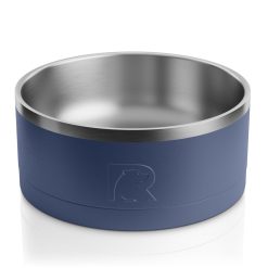 Alternative view of RTIC Ultra-Tough RTIC Ultra-Tough 3-In-1 Dog Bowl - Navy & Graphite