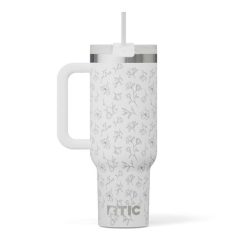 RTIC Ultra-Tough RTIC Ultra-Tough Road Trip Tumbler -  White Magnolias