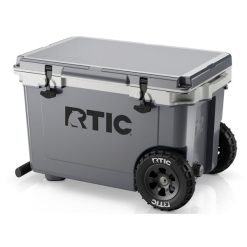 RTIC Ultra-Tough RTIC Ultra-Tough 52 QT Ultra-Light Wheeled Cooler - Dark Grey & Cool Grey
